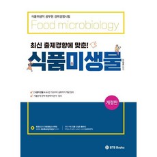 최신출제 경향에 맞춘 식품 미생물:식품위생직 공무원 경력경쟁시험, BTB Books