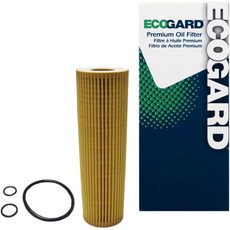 ECOGARD 자동차 먼지털이 오일 차량용 기름 기존 오일용 X10306 프리미엄 카트리지 엔진 필터는 메르세데스 벤츠 C250 1에 적합합니다.8L 2012 2015 SLK2, 1개