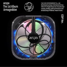 [당일출고] Aespa 에스파 정규 1집 아마겟돈 시디플레이어 버전 시디피 1st album armageddon cd player CDP