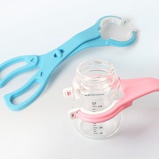 국산 넓은손잡이 남성 가위 아빠 젖병 소독 집개 집게, 1개