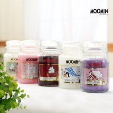 MOOMIN 무민캔들 라지자 향초 양초, L_컵오브자스민