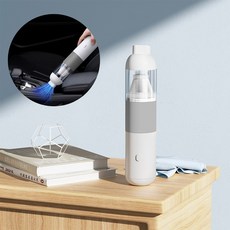 테이킨 차량용 청소기 무선 자동차 휴대용 진공 미니 실내 핸디, 블랙