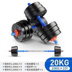 무게 중량 조절 덤벨 덤코벨 40 kg 아령 중고 21 새로운 호랑이 등 및 곰 허리, 20KG 1 세트 양면 10KG -165, 10-15kg