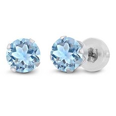 14k아쿠아마린귀걸이