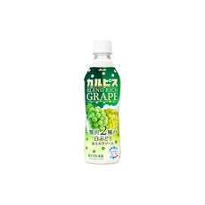 아사히 음료 칼피스 블렌드 리치 그레이프 호화 2종의 백포도&밀크 소스 430ml×24병, 24개, 430ml
