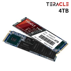 테라클 TERACLE T460 M.2 NVMe Gen4x4 SSD [4TB] / M.2NVMe4.0 노트북 데스크탑용, 4TB