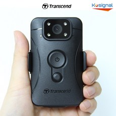 고려시그널 트랜센드 보안용웨어러블 바디캠Drive Pro Body10액션캠, 사은품 트랜센드마이크로SD카드64GB