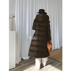 생활도움 시즌오프 499원에 두께 300g의 화이트구스 패딩 여중기장 슬림 롱 슬렉스