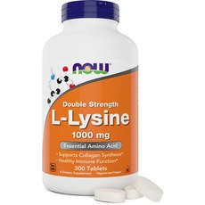 나우푸드 L 리신 1000mg 베지 태블릿 300정, 1개