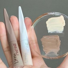 만물상 리틀 온딘 리퀴드 컨투어 섀도우 하이라이터 오리지널 리얼 브론저 및 하이라이터 컨실러 오래 지속되는 메이크업 화장품210925, 01 02 Set, 1개