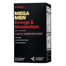 GNC 메가맨 에너지 메타볼리즘 90정 Mega Men Energy Metabolism (90cts), 1개