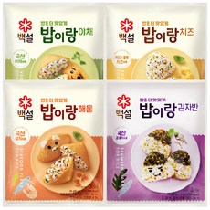 백설 밥이랑 4종세트, 2세트, 27g