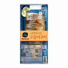 CJ 비비고 노릇하게구운 고등어구이 15개 (냉동) 냉장생선구이 오메가 3 전자레인지 밀키트 아이들 반찬, 5개