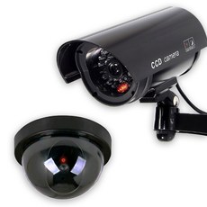 모던홀릭 모형 가짜 CCTV 돔카메라, 01.일반형돔카메라 / 블랙, 1개 - 4chdvr