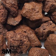 SM 미니 화산석 레드 [3kg]