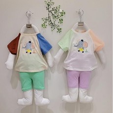 아가방썬4부쫄바지