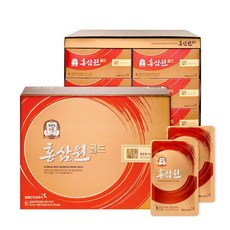  정관장 홍삼원 골드 60개입 + 쇼핑백, 1세트, 3L 