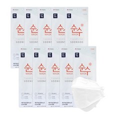 (100%국산) 순수 마스크 kf94 대형 화이트 100매입 장당 299원