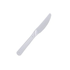 일회용 나이프 16.5cm (벌크 화이트) 100개(1봉), 단품, 단품