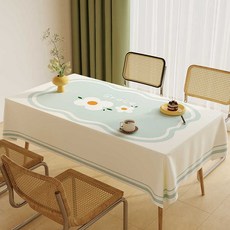 플리마켓 테이블보 식탁보 행사용 식탁커버 방수 귀여운 캠피용