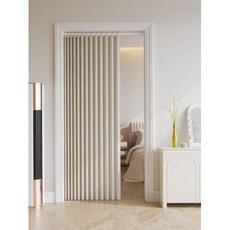 자바라문 접이식 커튼 시리즈 문짝 파티션 옷장 신발 캐비닛 등에 적합, 14) Beige - 180cmx200cm