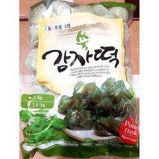 쑥감자떡(주호 1.5K)X9 식자재, 1.5kg, 9개