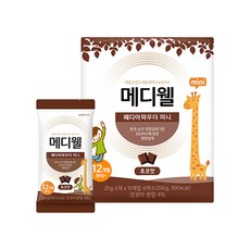 메디웰 페디아파우더 미니 (초코 10포), 200g, 1개