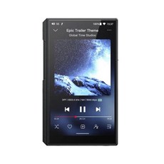 FiiO M11S 음악 플레이어 스냅드래곤 660 듀얼 ES9038Q2M 고해상도 안드로이드 10 5.0 인치 MP3 와이파, 01 Black_01 32GB, Black (Thanks)_32GB - fiiodap