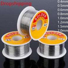 전해 고순도 주석사 소권주석선유연납선, 0.8mm, 50g