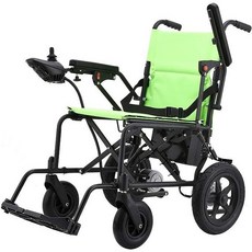 Baichen 경량 접이식 전동 휠체어 고령자 노약자 장애인 전기 로봇 의자 휴대용 휠체어 스쿠터, 1개