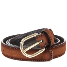 LARDINI [라르디니]플라워 스웨이드 슬림 벨트/EGCNT70X EG52044 420