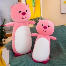 베개 수면 침대 인형 루피, 60cm, 비버 롱 쿠션