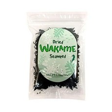 1+1 말린 미역 1.76 oz 50g 샐러드 된장국에 좋습니다., 2개