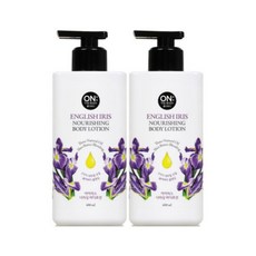 온더바디 플라워 바디로션 아이리스 400ml 2개