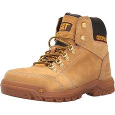 Cat Footwear 남성 아웃라인 강철 안전 작업화 워커 부츠 옵션다양