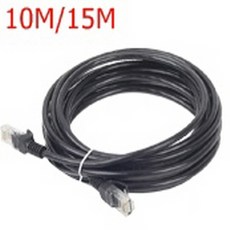 로덴인컴 (DA)UTP Cat.5E 랜 케이블 10M 15M 블랙(택일)(구코드:PCP0264) hdmi케이블, UTP Cat.5E 랜 15M