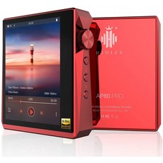HIDIZS AP80 PRO 하이파이 블루투스 MP3 플레이어 LDAC / aptX / DSD / FM 라디오와 휴대용 하이 레즈, 단일옵션, 단일옵션