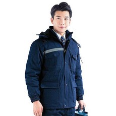 일터루  겨울 용접 작업복 청지 후드 솜 야상 점퍼 일터루 ITW-690 정전기방지 돕바 용접복 