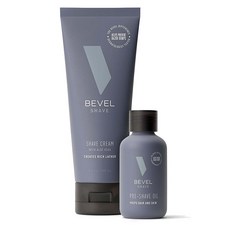 Bevel Shave Cream & Pre Shave Oil Bundle 베벨 면도 크림 120ml + 프리 쉐이브 오일 59ml 1세트, 1개