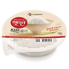 [엄마맛집]햇반작은공기130GX36개 간편식 캠핑 자취생 필수품 간단식사 CJ 대용량 식자재 1세트, 16세트