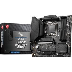 MSI MAG B660M 모르타르 인텔 LGA 1700 마이크로 ATX DDR4 마더보드