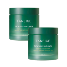 라네즈 슬리핑 마스크 수분 나이트 수면 팩 크림 fresh 시카 60ml 2EA, 2개