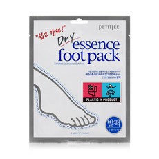 쁘띠페 드라이에센스 풋 팩, 2개입, 2개
