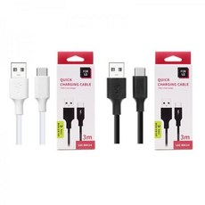 [FOR LG] USB-A 2.0 to Type-C 고속 충전케이블 LGC-RDC14 [화이트/3m]