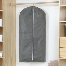 휴비나인 더스트백 의류커버 걸이식 의류 먼지 커버 코트 정장 긴 부직포 보관 가방 가정용 제품, 1개입, 1개