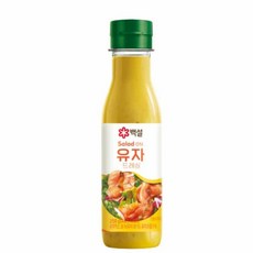CJ제일제당 소문난 유자샐러드소스 250g 1개 다이어트드레싱 건강식단 야채 홈파티 풍미업 완내스 자취템