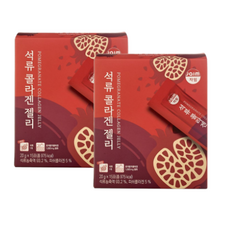 자임 석류 콜라겐 젤리 20G*15포, 2개, 20g