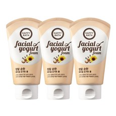 해피바스 정말 순한 훼이셜 요거트 클렌징 폼