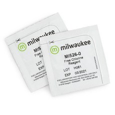 Mi526-100 Milwaukee Instruments 광도계용 유리잔류염소 분말 시약(100회분), 1개