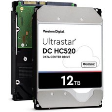 울트라스타 DC HC520 12TB 7200RPM 헬륨 CMR 엔터프라이즈 - 12tb